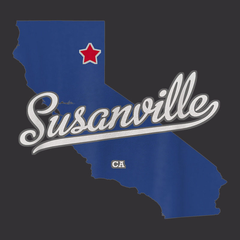 Susanville California Ca Map Vintage Hoodie | Artistshot