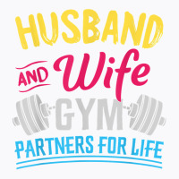 Fitness Couple Shirts   Matching Couples Workout Outfits T Shirt T-shirt | Artistshot