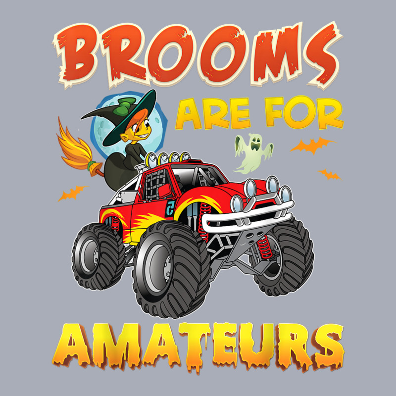 Brooms Are For Amateurs Witch Monster Car Halloween Scary Tank Dress by Bewitch | Artistshot