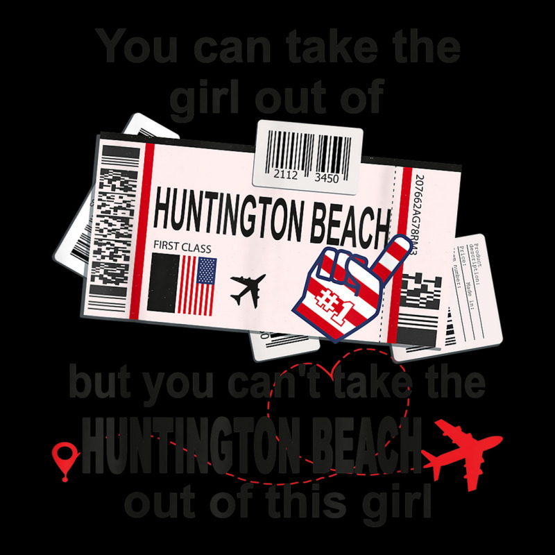 Huntington Beach Girl Huntington Beach Boarding Pass Legging By ...