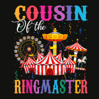 Cousin Of The Birthday Ringmaster Kids Circus Birthday Party T Shirt Scorecard Crop Tee | Artistshot