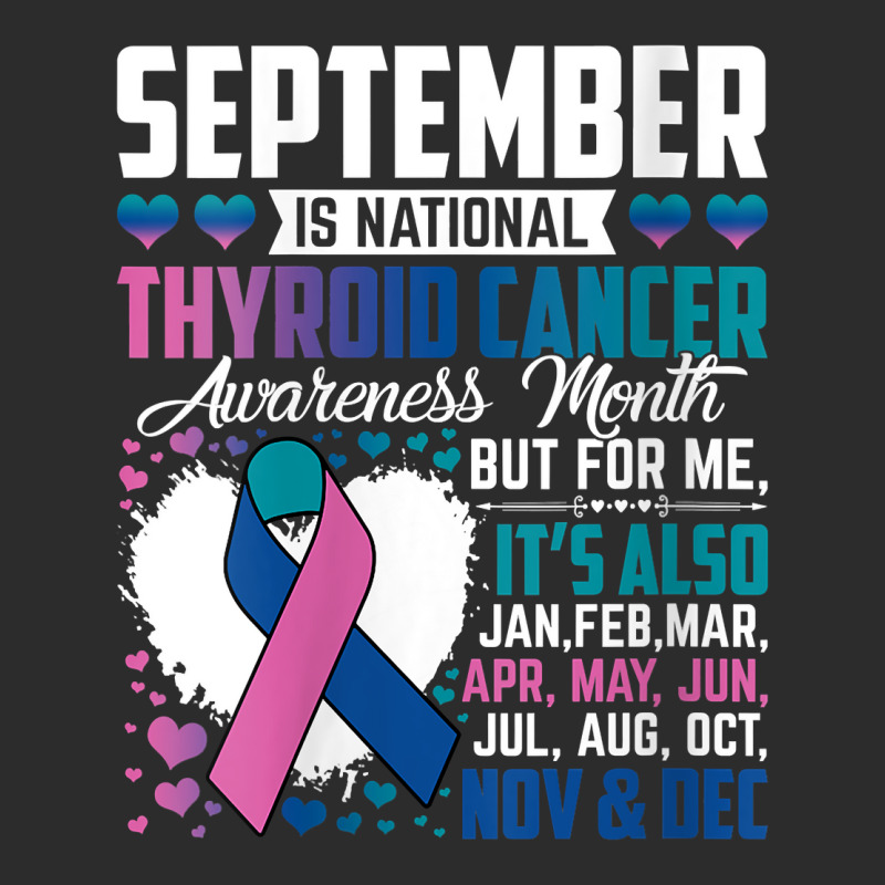 Womens September Is National Thyroid Cancer Awareness Month Warrior V Exclusive T-shirt | Artistshot