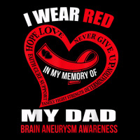 In My Memory Of My Dad Brain Aneurysm Awareness T Shirt Youth Hoodie | Artistshot