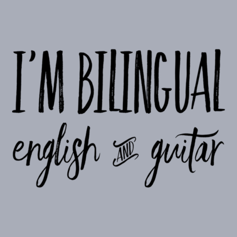 I'm Bilingual English And Guitar Tank Dress by cm-arts | Artistshot