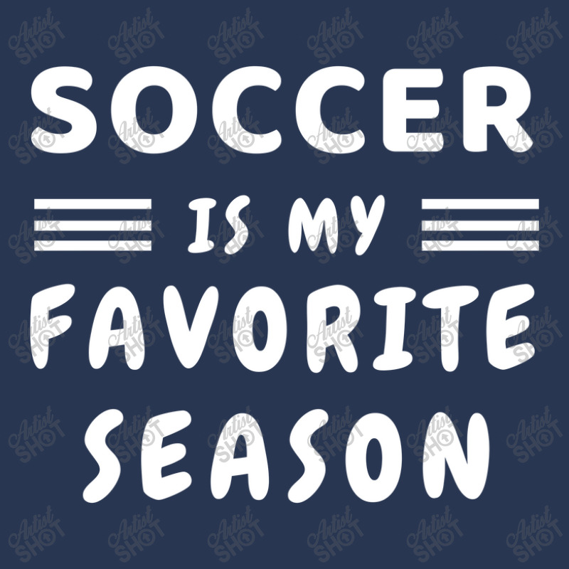 Soccer Is My Favorite Season Men Denim Jacket | Artistshot