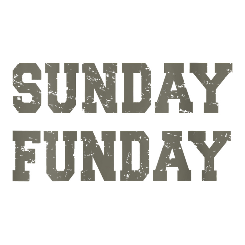 Womens Sunday Funday Design   Sunday Funday Football Game Day V Neck T V-neck Tee | Artistshot