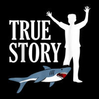 True Shark Story Fun Leg Amputee Prosthetic Surgery Graphic T Shirt Adjustable Cap | Artistshot