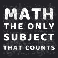 Math The Only Subject That Counts Youth Tee | Artistshot