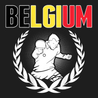 Belgium Table Tennis Lovers   Support Belgian Ping Pong Team Classic T-shirt | Artistshot