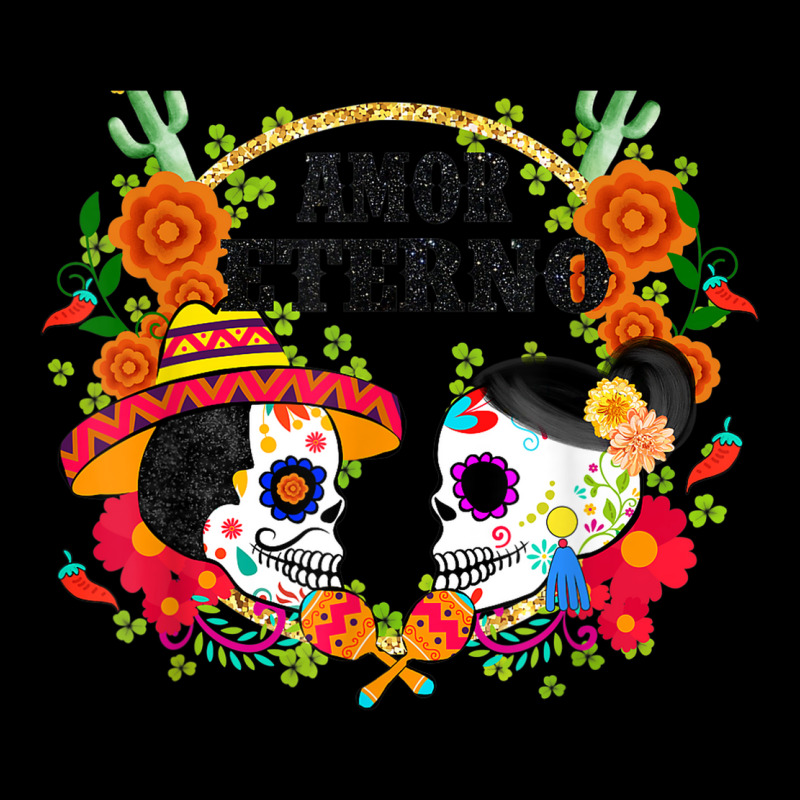 Day Of The Dead Día De Muertos Amor Eterno Skull Candy Toddler Sweatshirt by Renew | Artistshot