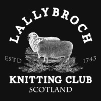 Official Lallybroch Knitting Club Baby Bibs | Artistshot