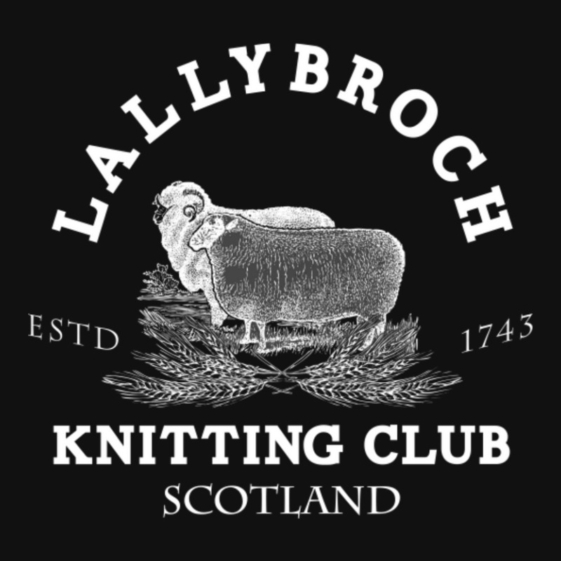 Official Lallybroch Knitting Club Baby Bibs by Kosdapen517 | Artistshot