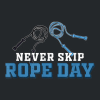 Never Skip Rope Day Funny Jump Rope Skipping Crewneck Sweatshirt | Artistshot