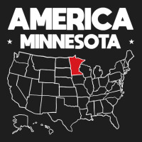 Usa Minnesota, Usa Minnesota Vintage, Usa Minnesota Art, Usa Minnesota Classic T-shirt | Artistshot