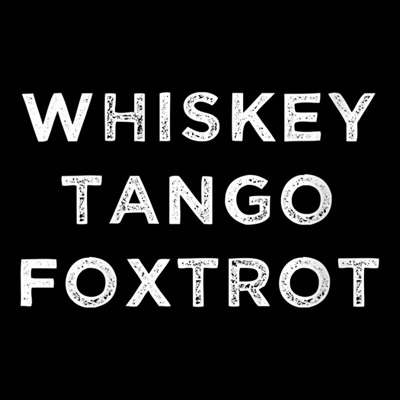 Womens Whiskey Tango Foxtrot W.t.f. Phonetic Alphabet V Neck T Shirt V-neck Tee | Artistshot