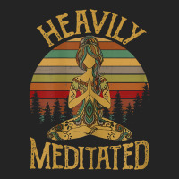 Womens Vintage Heavily Meditated Yoga Meditation Spiritual Warrior T S 3/4 Sleeve Shirt | Artistshot