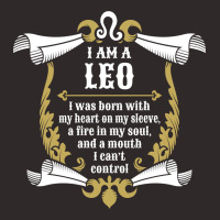 I Am A Leo Racerback Tank | Artistshot