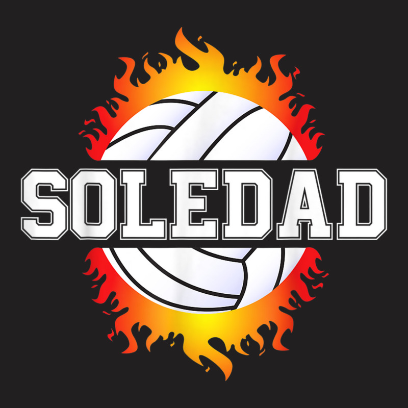 Soledad Name Volleyball Player Girls Ball And Net Sports Fan T-shirt | Artistshot