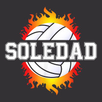 Soledad Name Volleyball Player Girls Ball And Net Sports Fan Vintage Hoodie And Short Set | Artistshot