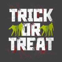 Womens Trick Or Treat, Zombies And Blood Halloween V Neck T Shirt Vintage T-shirt | Artistshot