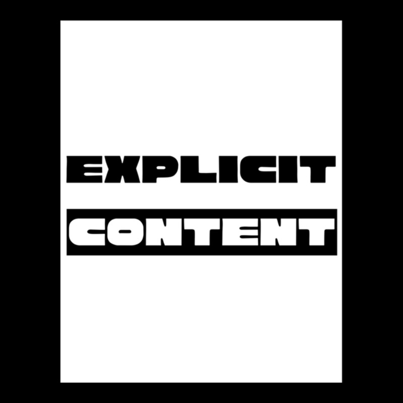 Explicit Content Pocket T-Shirt by DEMARCOBLACK | Artistshot