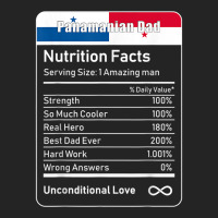 Panamanian Dad Nutrition Facts T Shirt 3/4 Sleeve Shirt | Artistshot