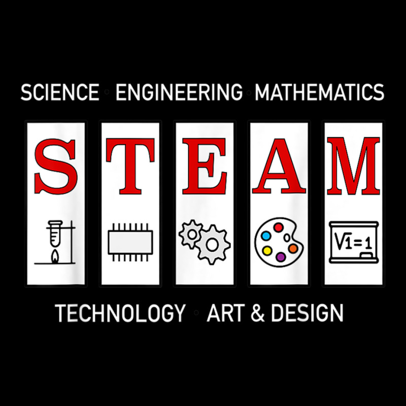 Steam Technology, Art And Engineering Stem Education Shirt Cropped Sweater by cm-arts | Artistshot