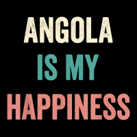 Angola Is My Happiness T Shirt Cropped Sweater | Artistshot