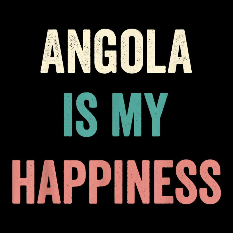 Angola Is My Happiness T Shirt Cropped Sweater by cm-arts | Artistshot