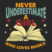 Never Underestimate A Girl Who Loves Books Women's Pajamas Set | Artistshot