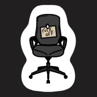 Fuck Off Chair T-shirt | Artistshot