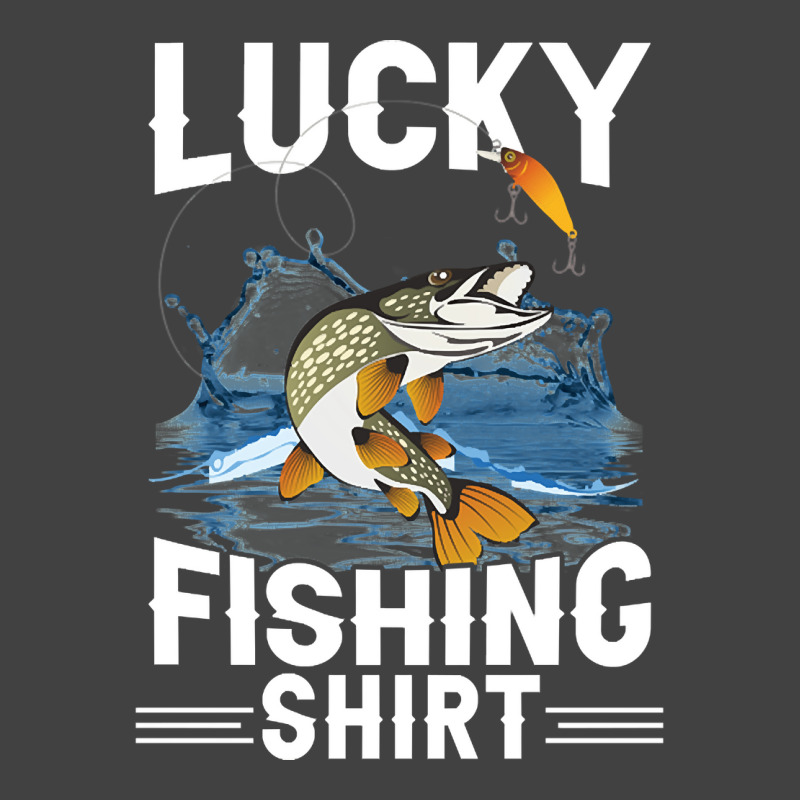 Lucky Fishing, Lucky Fishing Vintage, Lucky Fishing Art, Lucky Fishing Vintage T-Shirt by SHUTREI55 | Artistshot