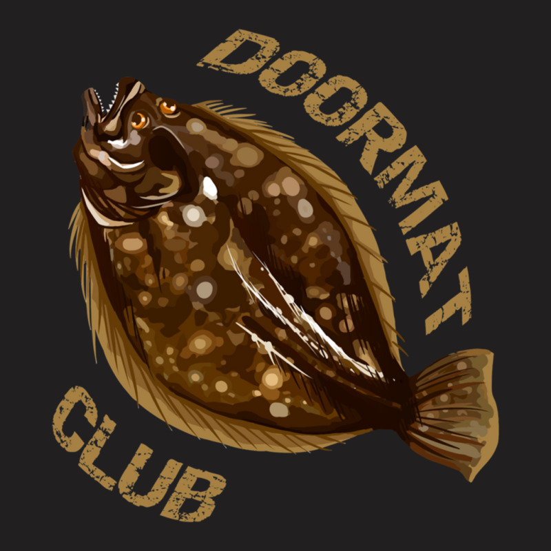 Flounder  Fluke  Doormat Club T-shirt | Artistshot