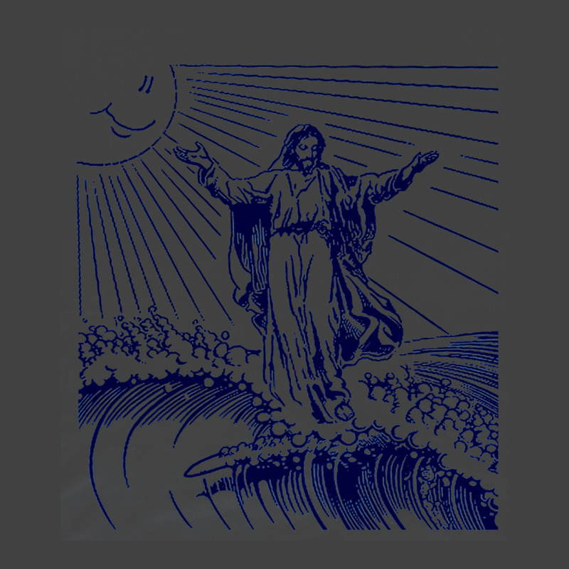 Surfing Jesus, Cool Surf Vintage, The Surfing Jesus, Surfing Jesus, Vi Vintage T-shirt | Artistshot