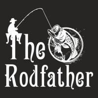 The Rodfather, The Rodfather Vintage, The Rodfather Art, The Rodfather Ladies Fitted T-shirt | Artistshot