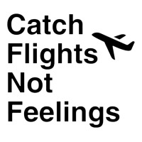 Catch Flights Not Feelings Airplane Mode Black Style Unisex Hoodie | Artistshot