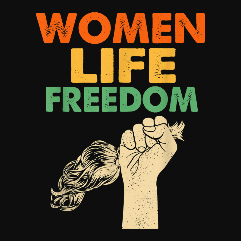 Women Life Freedom Iran Feminist Vintage T Shirt Crop Top by cm-arts | Artistshot