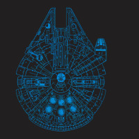 Millennium Falcon, Millennium Falcon Vintage, Millennium, Falcon, Mill T-shirt | Artistshot