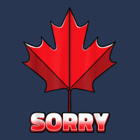 Sorry Canadian Flag Maple Leaf Canada Funny Toronto Gift T Shirt Men Denim Jacket | Artistshot