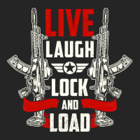 Live Laugh Lock And Load, Gun, Lovers, Live Laugh, Lock, Guns Cool, Sh Unisex Hoodie | Artistshot