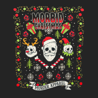 Morbid Ugly Christmas Hail Santa, Morbid, Ugly, Christmas, Hail, Santa 3/4 Sleeve Shirt | Artistshot