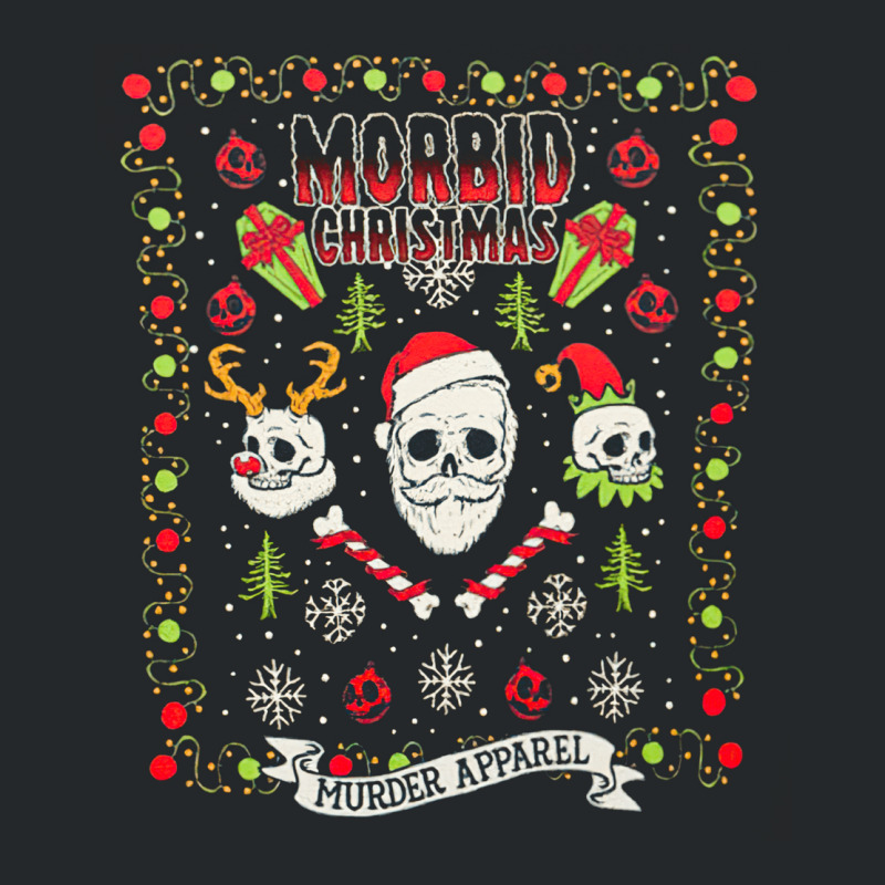 Morbid Ugly Christmas Hail Santa, Morbid, Ugly, Christmas, Hail, Santa Crewneck Sweatshirt | Artistshot