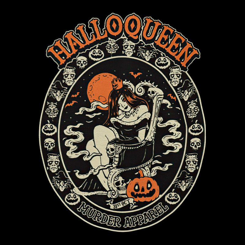 Halloqueen Halloween Baby Bodysuit, Halloqueen, Halloween Baby Bodysui V-neck Tee | Artistshot