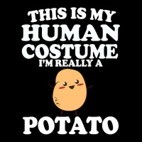 This Is My Human Costume I'm Really A Potato  Halloween Adjustable Cap | Artistshot