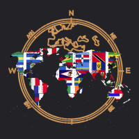 World Map Country Flags International World Map T Shirt Youth Tee | Artistshot