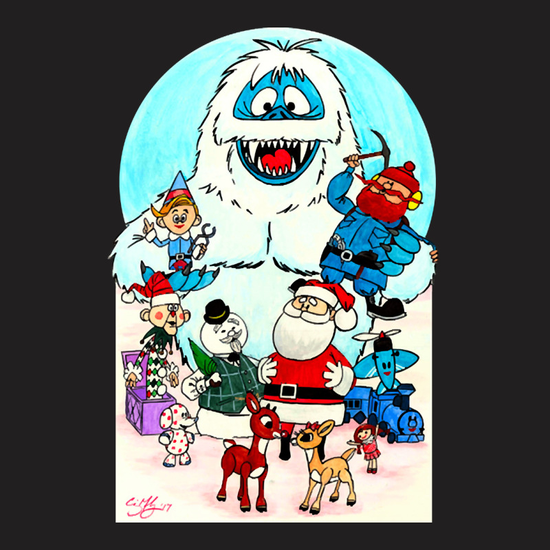 Rudolph Family Portrait, Rudolph Family Portrait Art, Rudolph Family P T-shirt | Artistshot