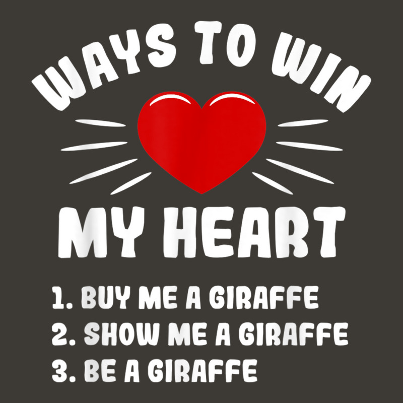 Ways To Win My Heart Giraffe Funny Animal Meme Humor Bucket Hat | Artistshot