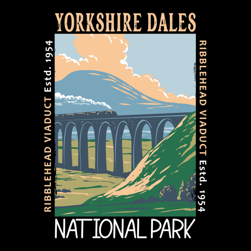 Yorkshire Dales National Park England Distressed Vintage Long Sleeve T Legging by nuzhetanopo | Artistshot