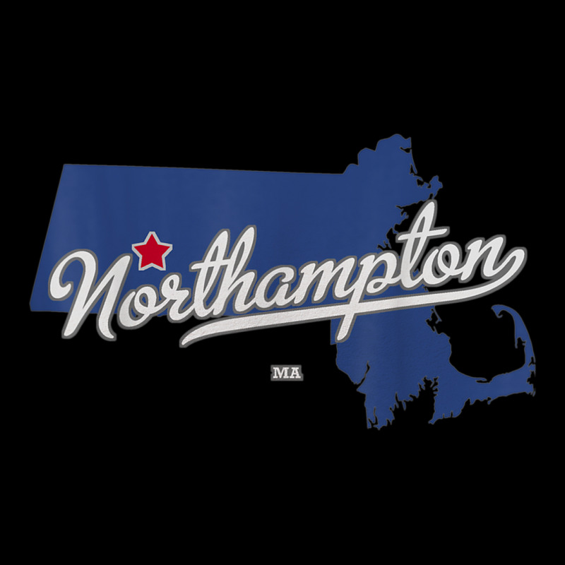 Northampton Massachusetts Ma Map Youth Hoodie | Artistshot