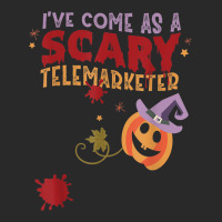 I've Come As A Scary Telemarketer Joke Halloween Costume Printed Hat | Artistshot